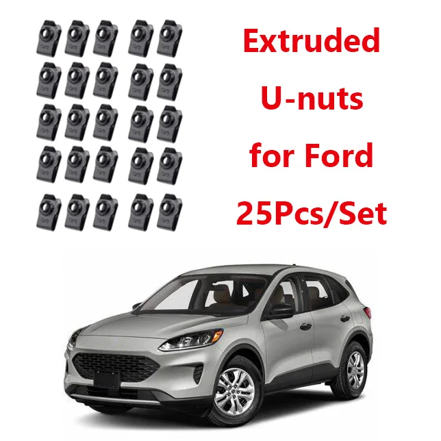 Экструдированные U-образные гайки для Ford Escape Ranger Mustang F150 Explorer размер винта 25 11503715