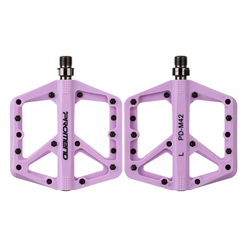 Велосипедные педали PROMEND ультралегкие подшипники с нейлоновой плоской