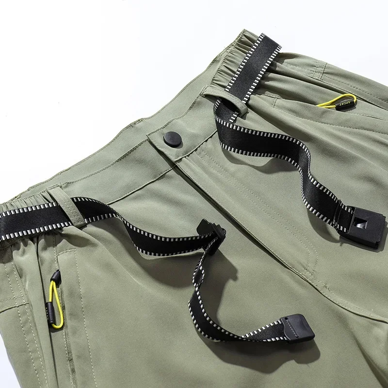 

Cargo Quick Mountain Fishing Thin Outdoor Men's Summer Travel Trousers Climbing Pants Dry Stretch Casual Hiking Breathable