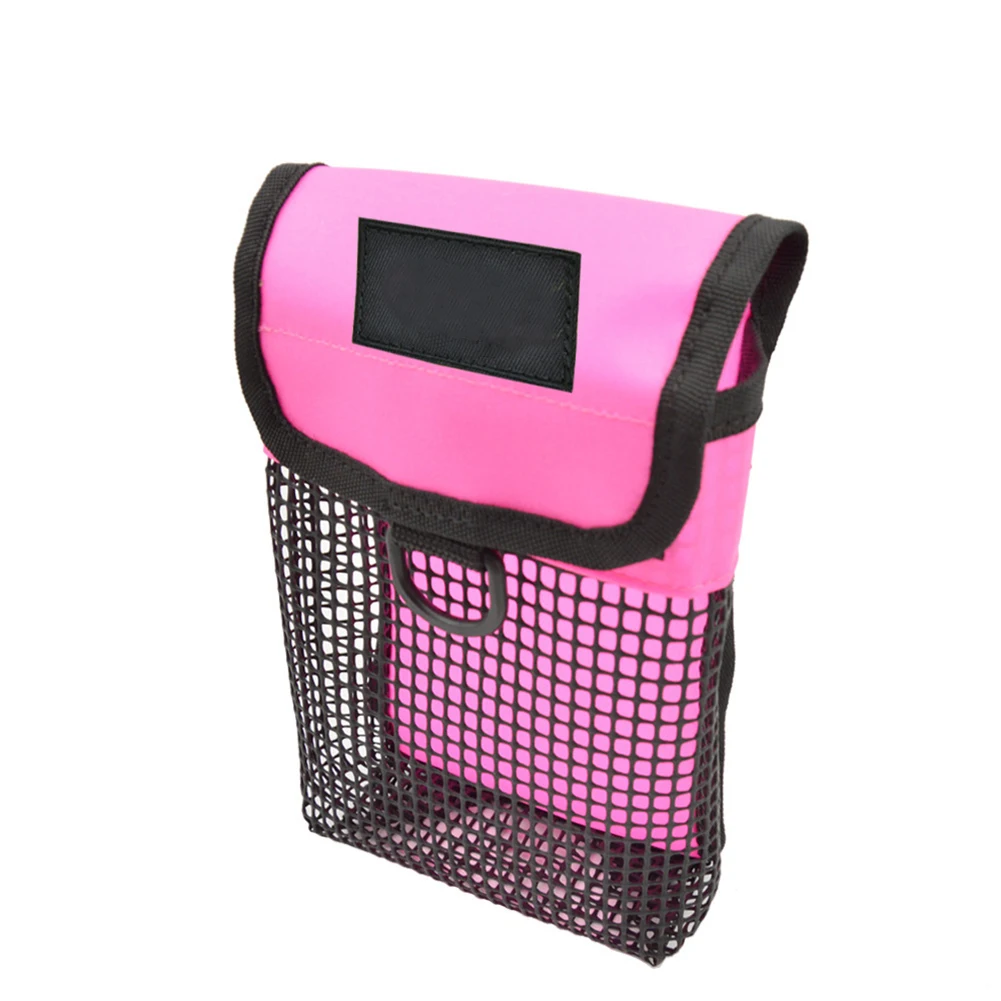 

Scuba Diving Reel Snap Buoy Accessory Storage Bag Mesh Holder Carry Pouch Portable Durable Underswater Sports Diving Equipment