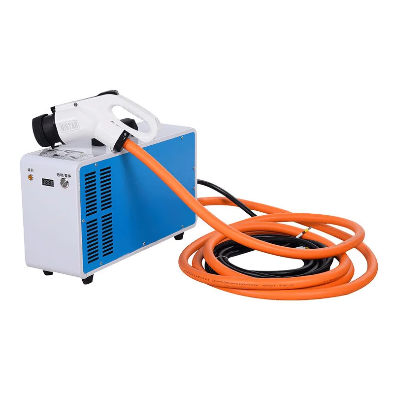 

Outdoor DC EV Charger 7KW CCS New Energy Electric Vehicle Automobile Charging Pile For Tesla Model 3 Y