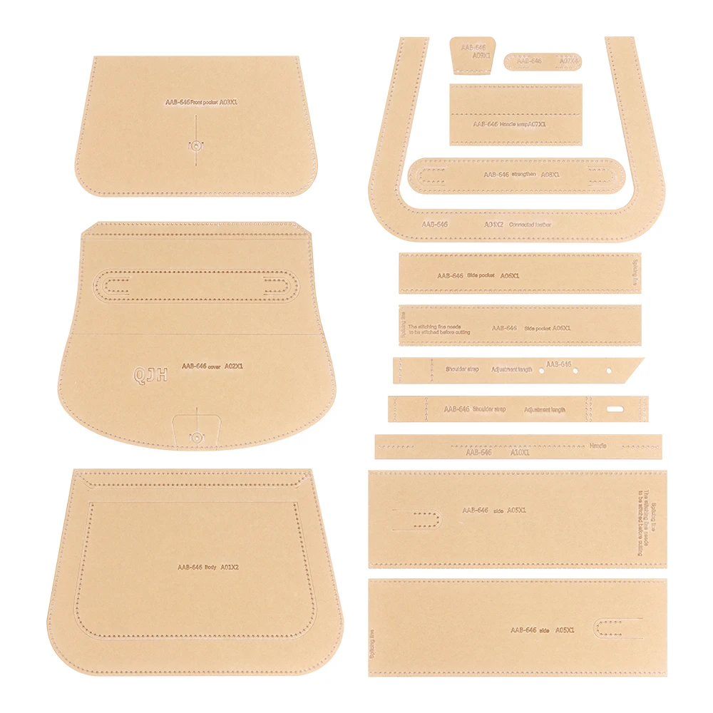 Инструменты для шитья кожи сделай сам шаблон рисования на одно плечо