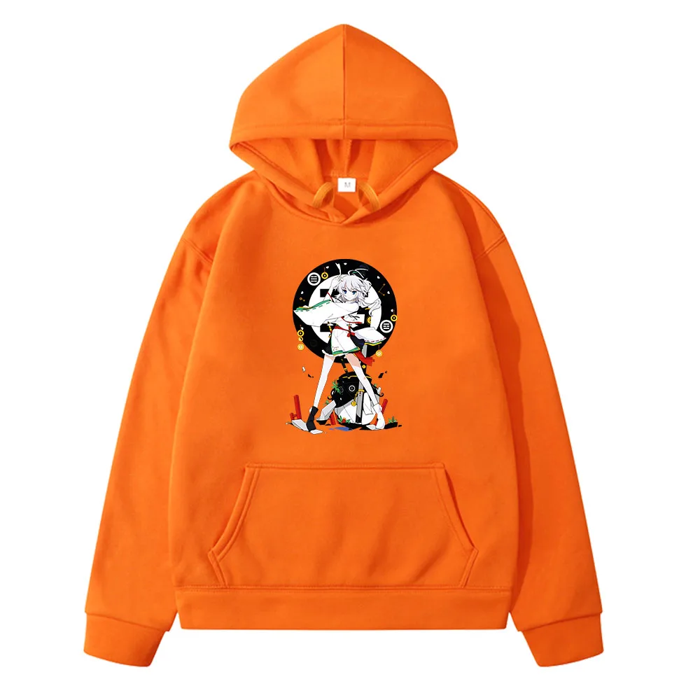

Touhou Project Shrine Maiden Aesthetic Manga Hoodies Cartoon Anime Sweatshirts Comic Boys/girls Clothes Long-sleeved Pullovers