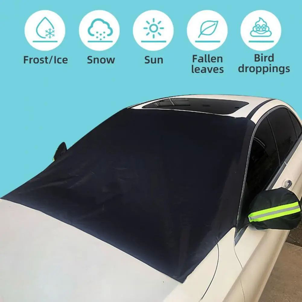 

Automobile Magnetic Sunshade Cover Car Windshield Snow Sun Shade Waterproof Protector Cover Car Front Windscreen Cover