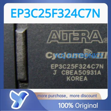 Оригинальный Новый EP3C25F324C7N FPGA Cyclone III Family 24624 Cells 437,5 MHz 65nm Technology 1,2 V 324Pin интегральная схема чип