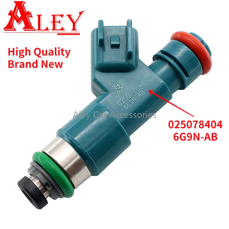 

6PCS Quality 025078404 30777501 6G9N-AB FJ1066 LR001982 For Volvo S60 S80 V60 V70 XC60 XC70 V6 For Ford F-150 F250 Fuel Injector