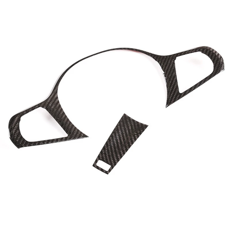 Накладка на руль автомобиля из настоящего углеродного волокна для BMW X3 X4 X5 X6 X7 G01 G02