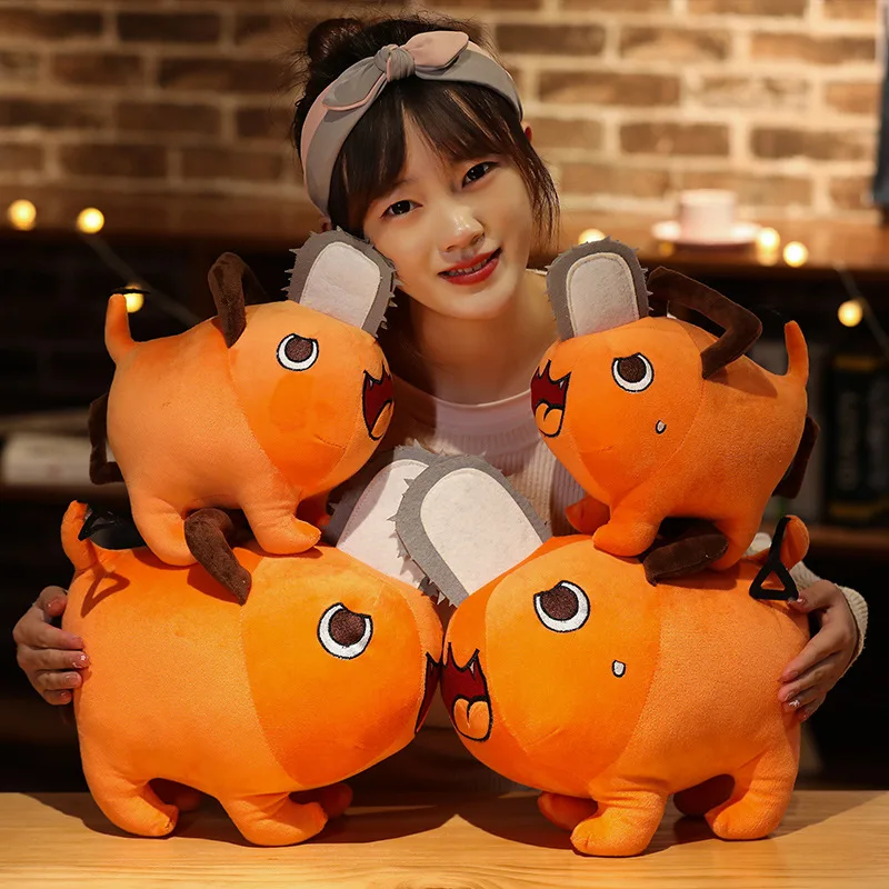 

30cm Anime Chainsaw Man Plush Toy Cartoon Sawman Demon Bochita Cos Chainsaw Dog Stuffed Plush Doll Cute Anime Doll Children Gift