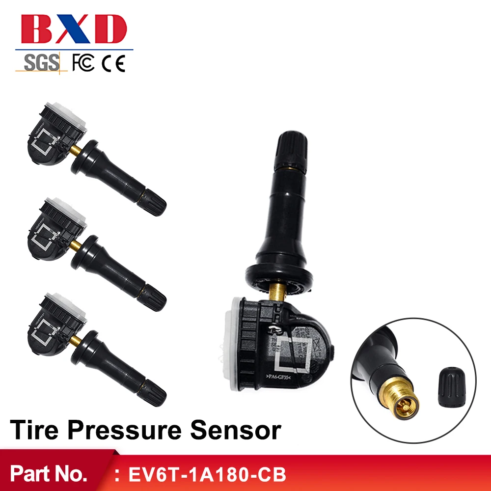 1/4pcs Tire Pressure Monitor Sensor EV6T-1A180-CB EV6T1A150CB For Ford Ecosport Escape Fiesta Focus Kuga Mondeo Ranger