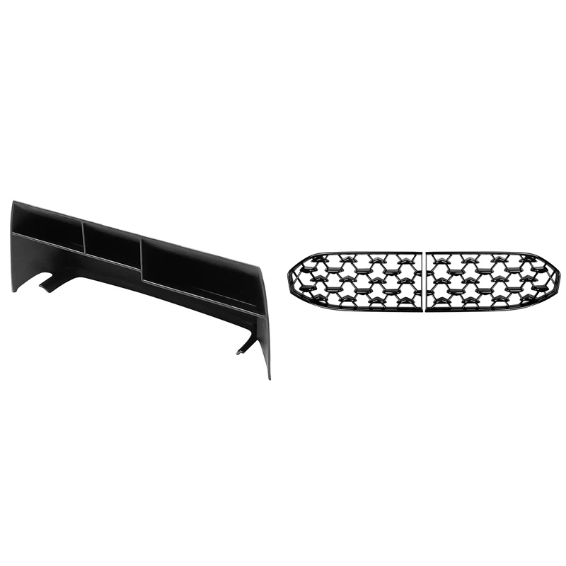 

For Mazda CX30 CX-30 2020 Central Console Storage Box & Bottom Middle Net Bumper Lower Grilles Protective Stand Cover
