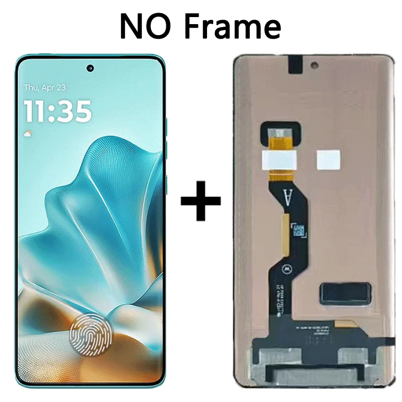Фото 6,7-дюймовый P-OLED для Motorola Edge 60 Pro, ЖК-дисплей XT2507-1 с дигитайзером сенсорного экрана в сборе для ЖК-дисплея Moto Edge 60 pro №4