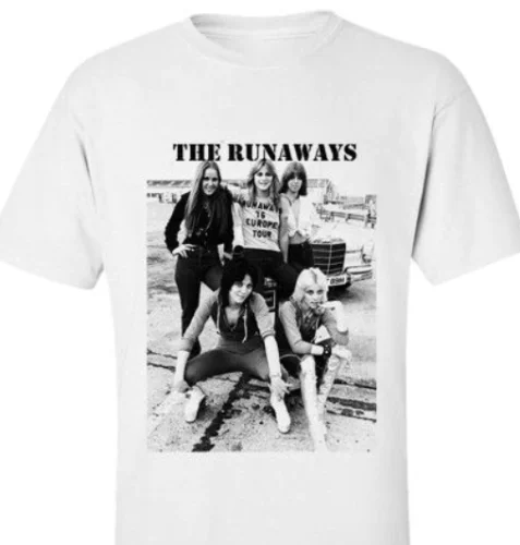 

The Runaways T shirt Funny white T shirt all size cotton HOT shirt