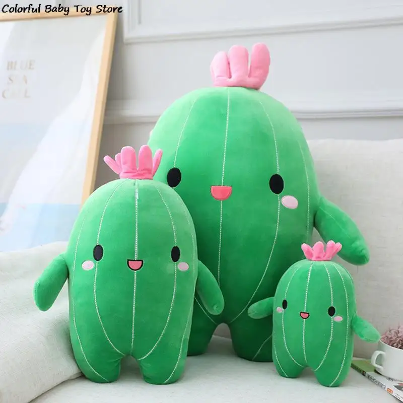 

Flower Plant Cactus Plush Toy Triver Stuffed Doll Pillow Cushion Bolster Kids Children Boy Girl Gift Room Bedroom Decor