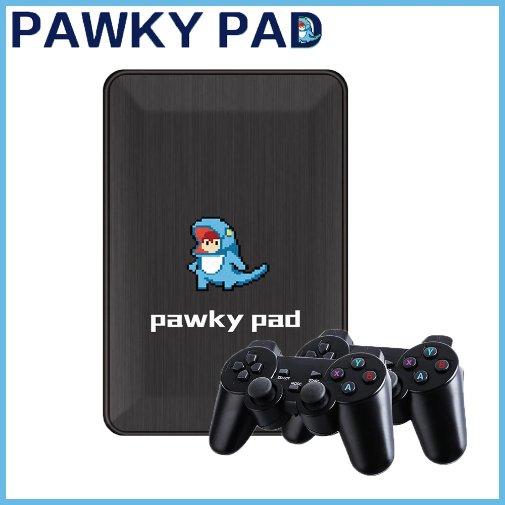 

Pawky Pad Retro Video Game 4K 3D Game Console for G Cube/Saturn/PS2/Naomi 60000+ Games for Windows 107 Classic Game Series