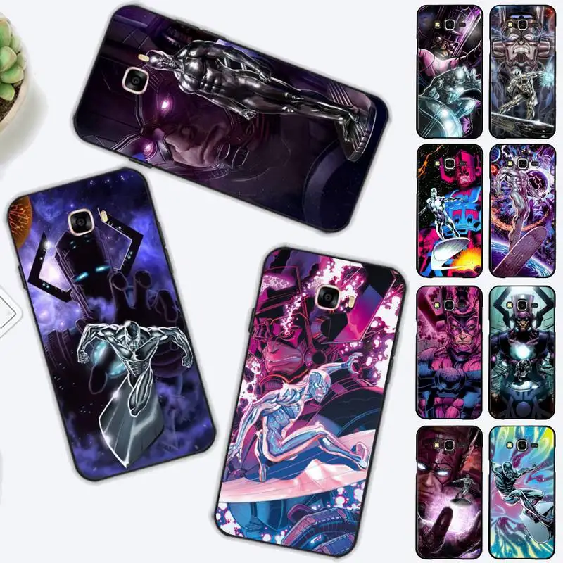 

Marvel Galactus Silver Surfer Phone Case for Samsung J 2 3 4 5 6 7 8 prime plus 2018 2017 2016 core