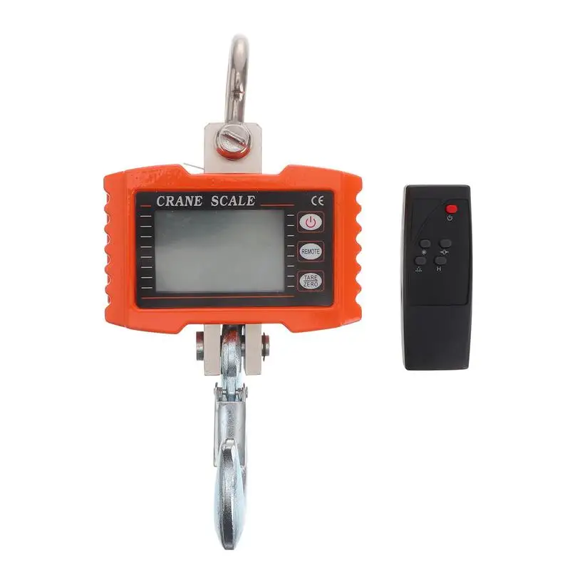 

1 Set of Professional Crane Scale Portable Digital Scale Hanging Hook Scale