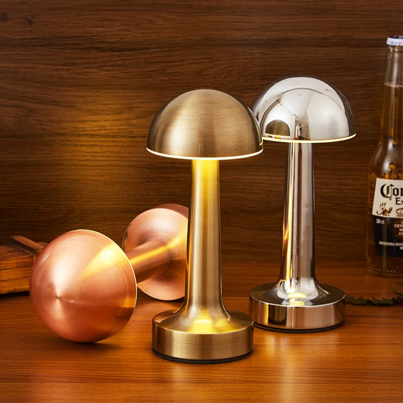 3-цветная светодиодная настольная лампа современная в стиле ар-деко сенсорное