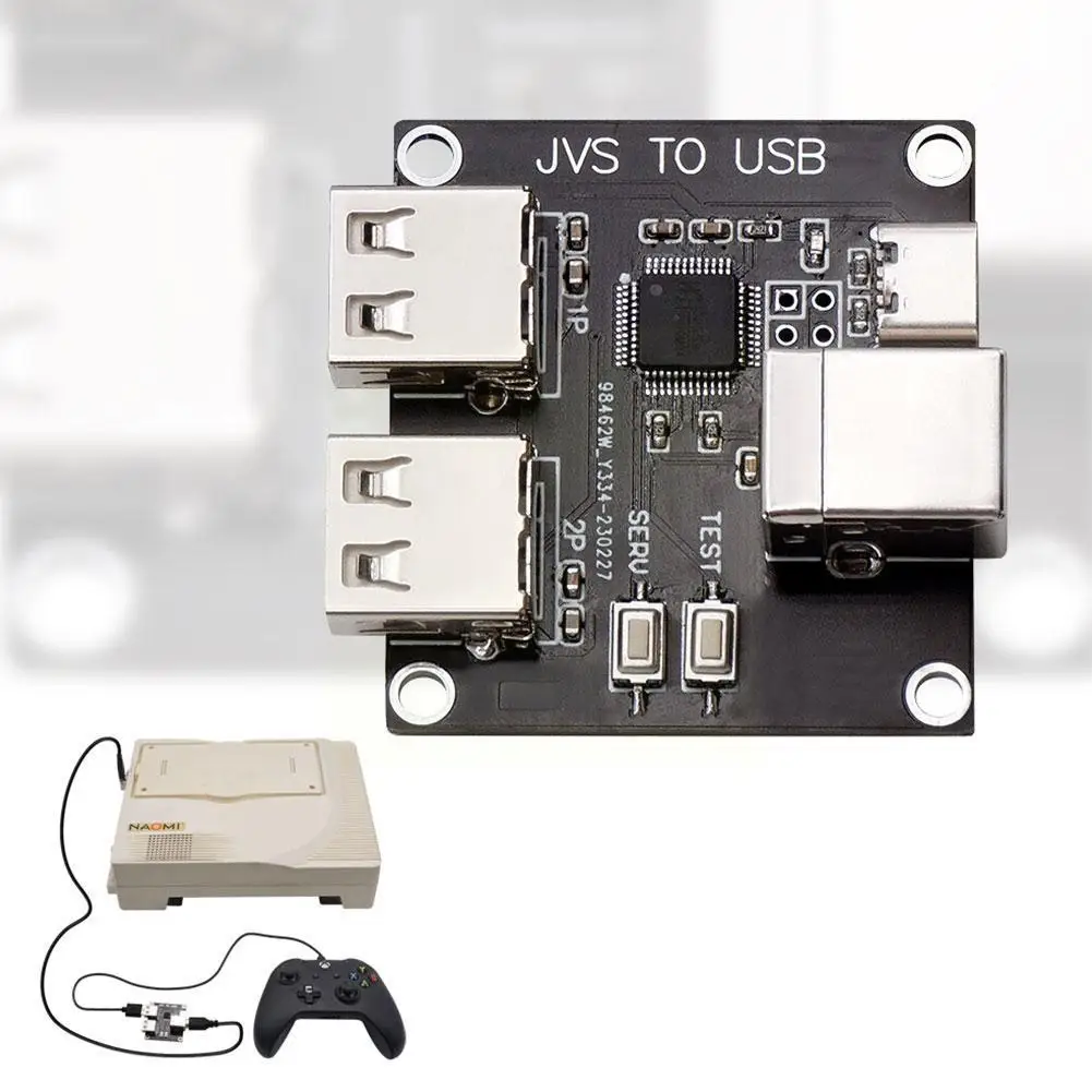 

For JVS To USB Game Converter For PS3/PS4 Controller Adapter For Xbox One Series X/S Accessories JVS USB I/O Board Handle A Z9O2