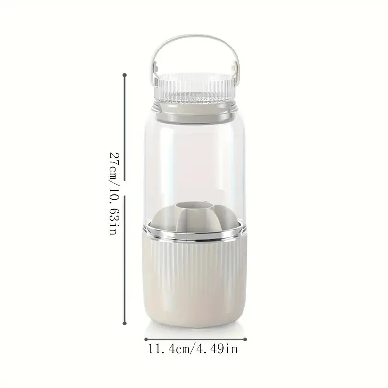 Вращающийся ящик для хранения кистей макияжа 3 в 1 пылезащитный очиститель