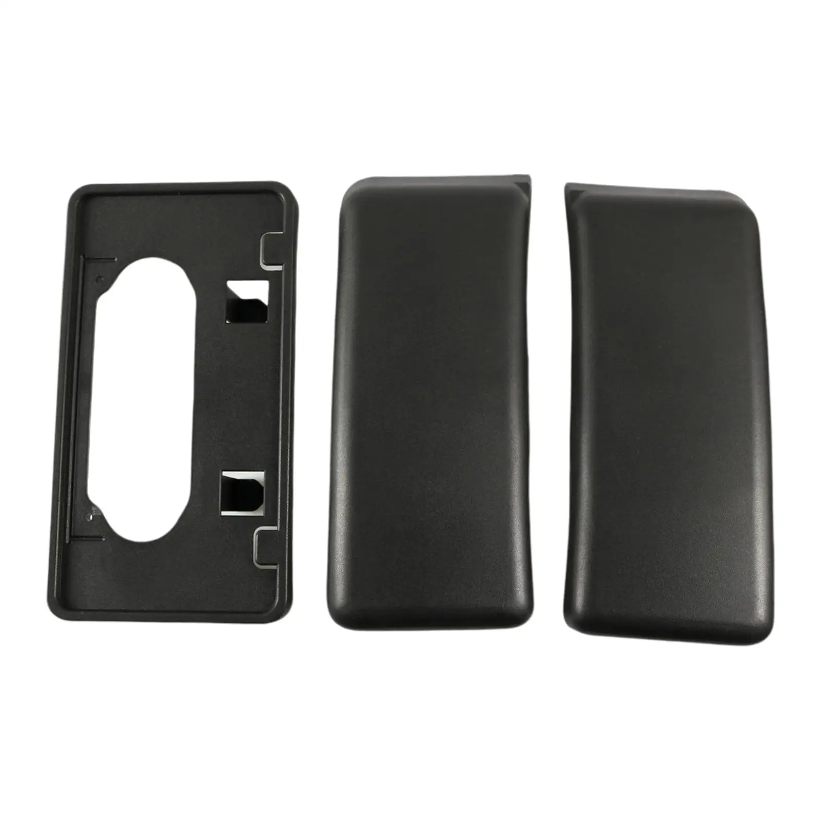 

Front License Tag Mounting Bracket with Bumper Guards Pad for 09-14 Direct Replaces Spare Parts Accessory Car