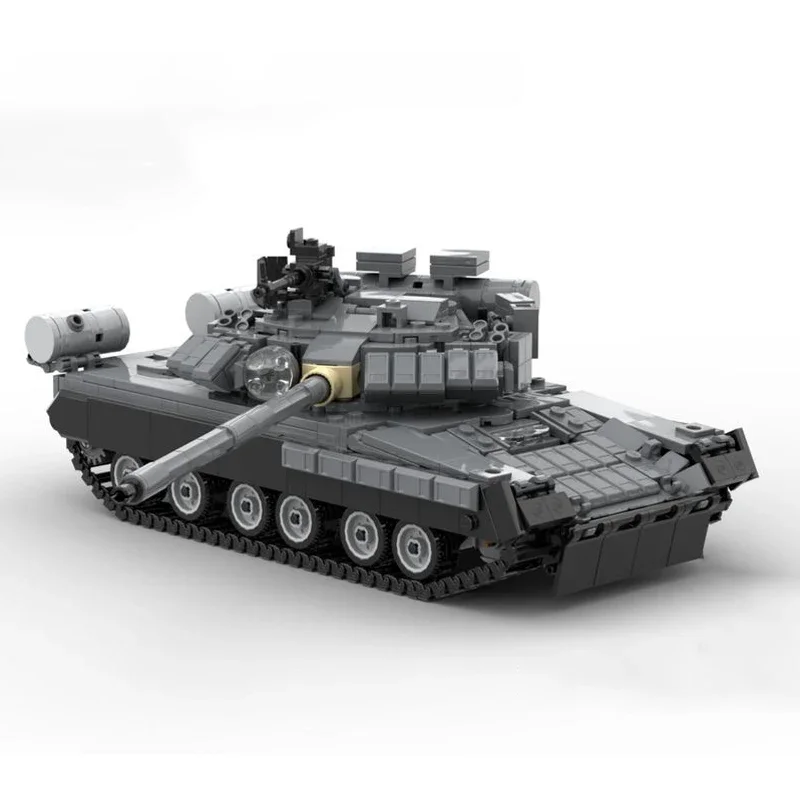 969 шт. Военная Экипировка MOC MBT новый армированный боевой танк оружие набор