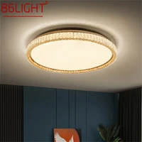86light modern simple ceiling lamps creative led crystal decorative for home bedroom lighting