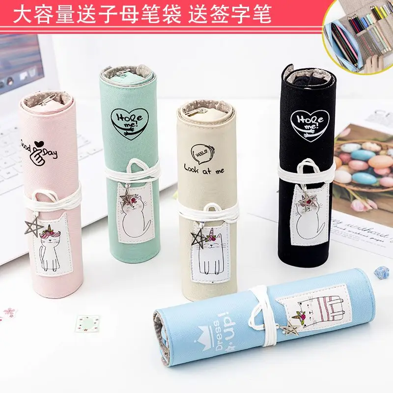 

Simple Stationery Box Lead ncil se Lar pacity Multifunctional Rolling ncil se ncil se for Men and Women nvas P