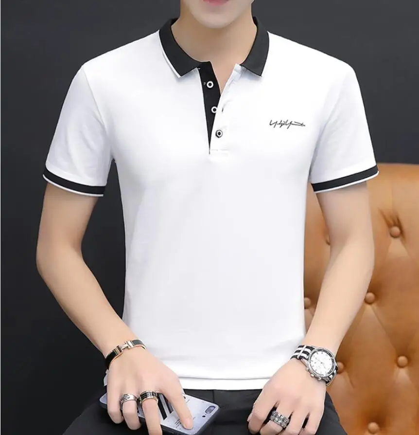 2023HOTMen Polos Shirt High Quality Men Cotton Short Sleeve Shirt Brands Jerseys Summer Men Polo Shirts
