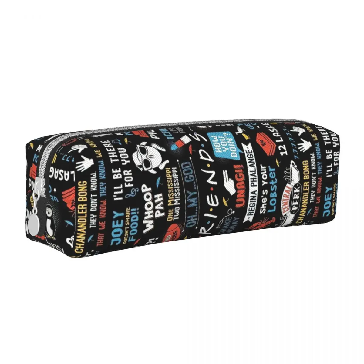 

Friends TV Series Pencil Case Central Perk Pencil Pouch Pen Box for Student Big Capacity Pencil Bags School Gifts Stationery