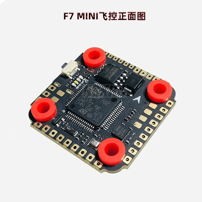 Контроллер полета Aocoda-RC F7 MINI V1.0 (MPU6500) с барометром OSD черный корпус FC для РУ FPV