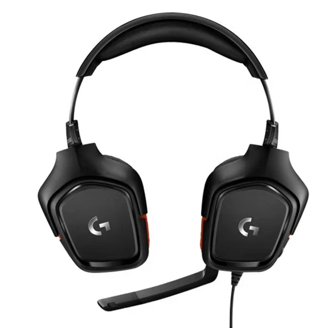 Logitech G331 Gaming Headset Volume Control Bass Surround Noise-cancelling Foldable Wired Headphones with Mic for PC PS4 PS5 5