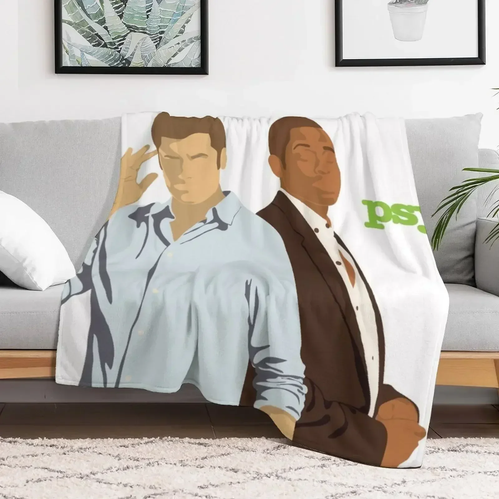 Психоф ТБ-Шон и Гас Плед Пляж для зимы Кровать Модные идеи подарков на День