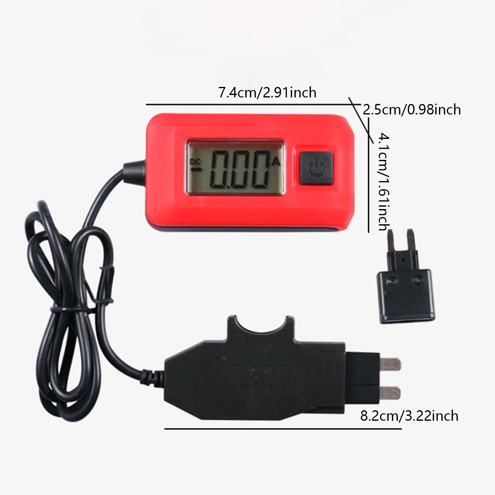 Тестер автомобильной цепи 12 В 0 01-а