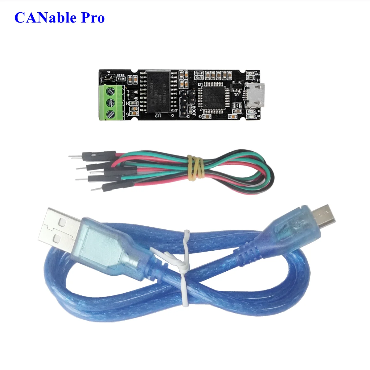 CANable Pro device controller USB to CAN transceiver breakout board SocketCAN adapter module CAN bus shield compatible Arduino