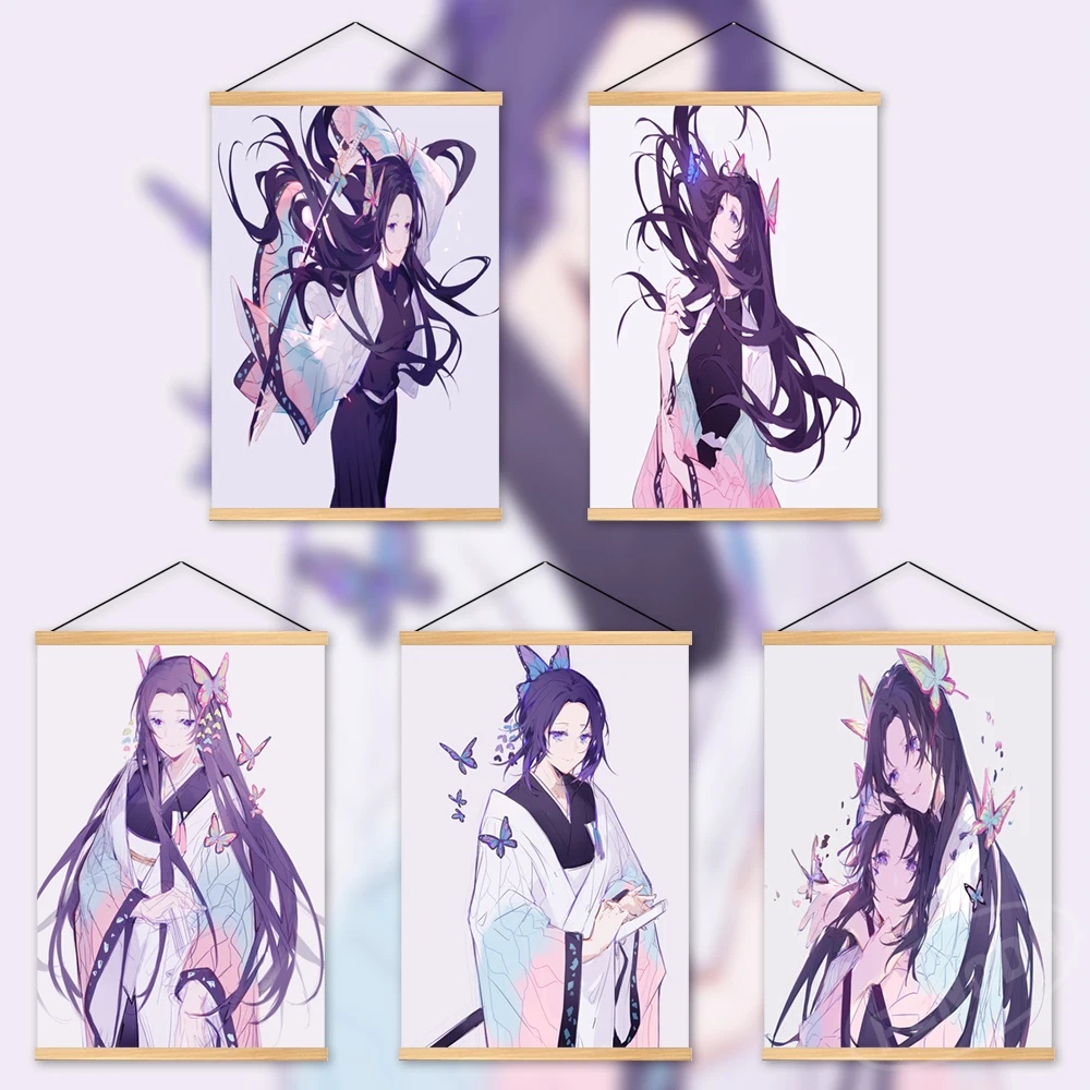 Настенная картина из аниме на холсте постер с изображением рассекающих демонов