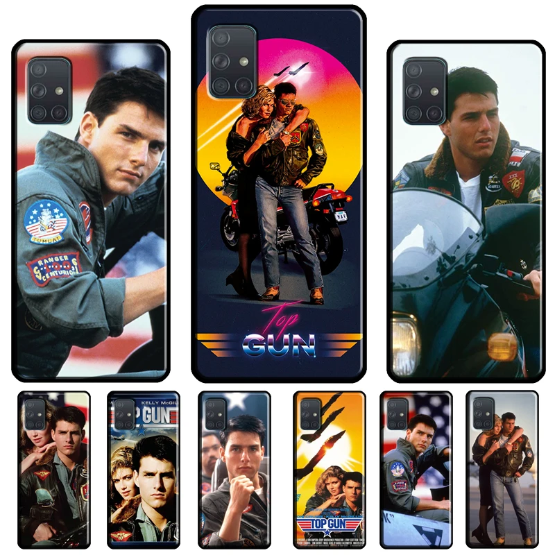 Чехол-накладка с фильмом Top Gun 1987 для Samsung A21S A03S A02S A20e A12 A32 A42 A52 A72 A50 A70 A51 A71 |