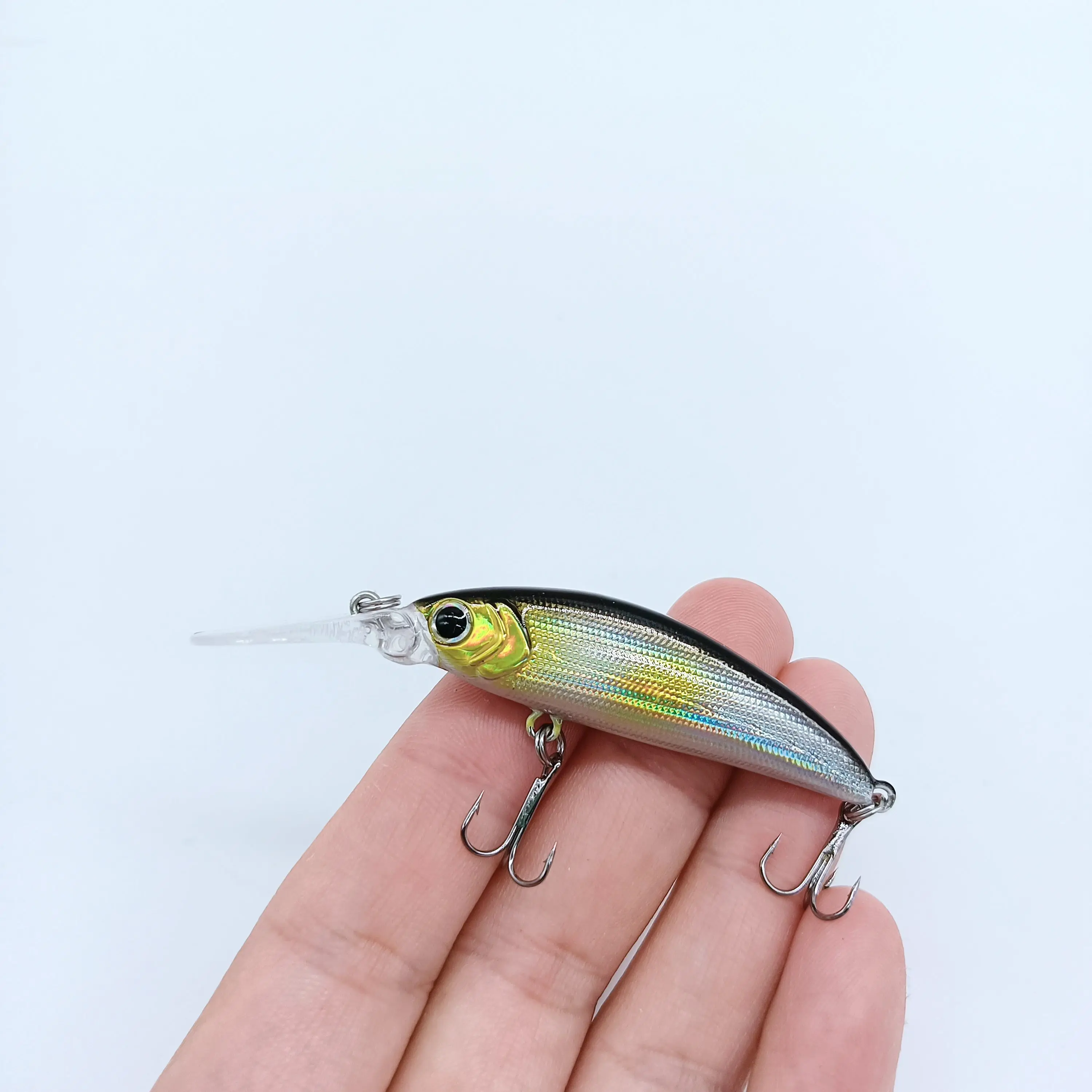 

DUODUOYU 1PCS New Sinking Minnow Fishing Lures 6g/70mm Long Tongue Crankbait wobbler Artificial Plastic Hard Bait Fishing Tackle
