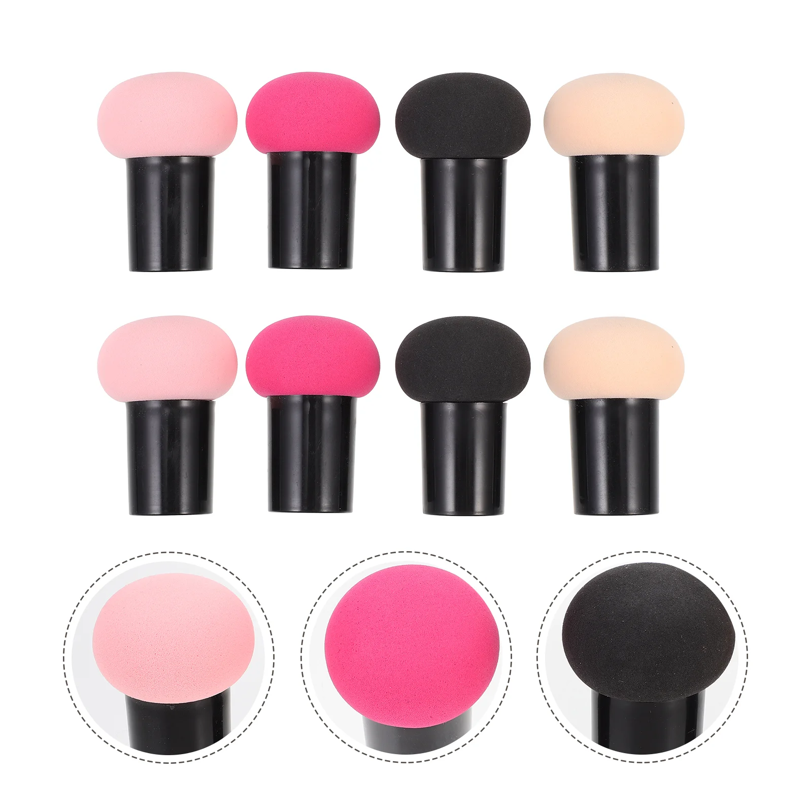 

Sponge Puff Makeup Powder Foundation Sponges Facial Mushroom Face Blender Beautymaketools Puffs Blending Applicatorsetting