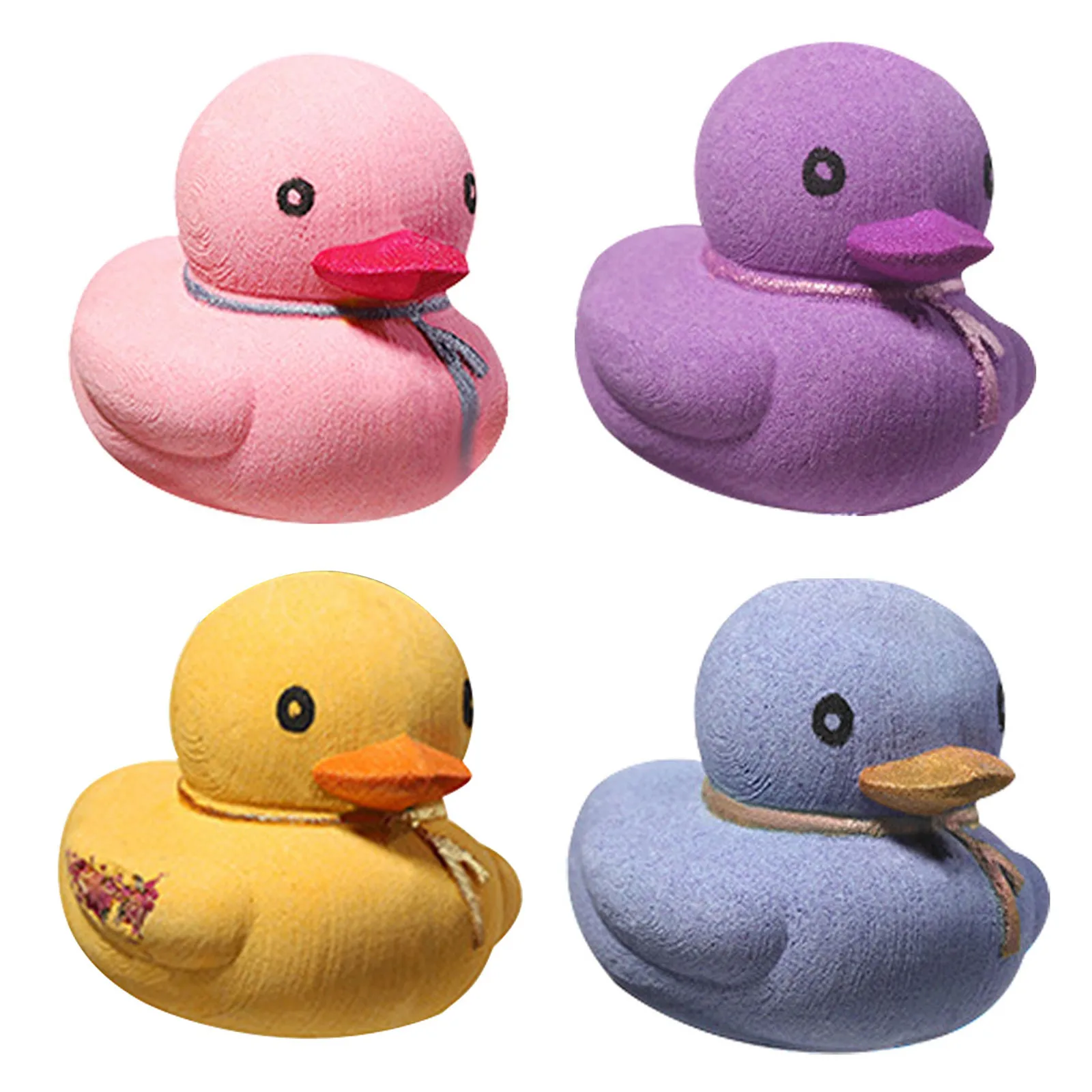 

Ducks Bubble 4pcs Bath Ducks Set Bomb Family Oil Bath Bath Bomb Organic Gift Children's Bath toy Is You