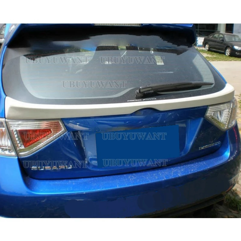 

Modified Unpainted Primer Rear Trunk Luggage Compartment Spoiler Car Wing For Subrau Impreza 10 Generation Hatchback 2007-2014