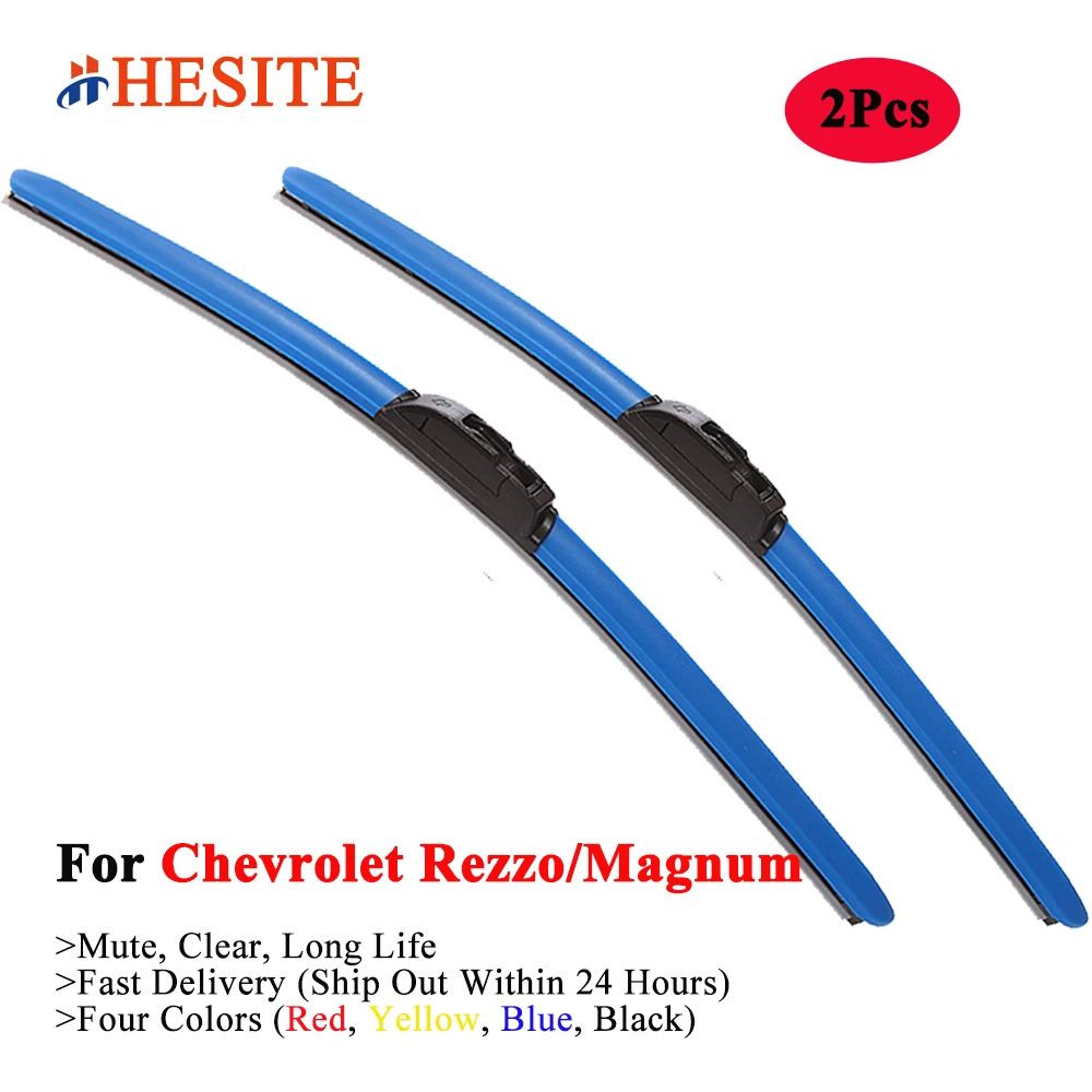 

HESITE Colorful Wiper Blade For Chevrolet Rezzo Avis 2.0 CDX LPG 2005 2006 2008 Model And Optra Magnum Estate Car 2007 2011 2012