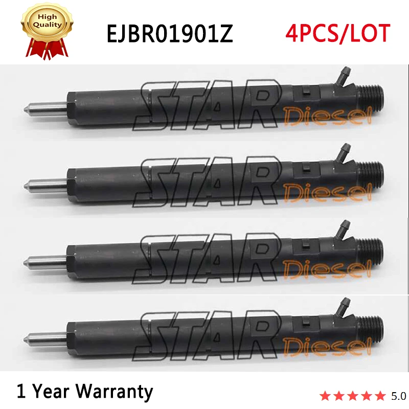 

4PCS For HYUNDAI KIA Euro 3 Injector 33800-4X510 Fuel Sprayer 338004X510 EJBR01901Z Common Rail Injection Nozzle