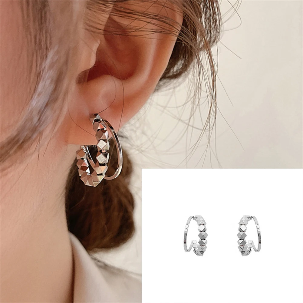 

2022 New Trendy Ball Ring Style Earrings Small Round Hoop Earrings Women's Ear Studs Hot Fashion Jewelry Gifts