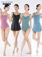 ballet leotard for womens exercise clothes sexy sling gymnastics leotard adult ballerina stage professional costumes