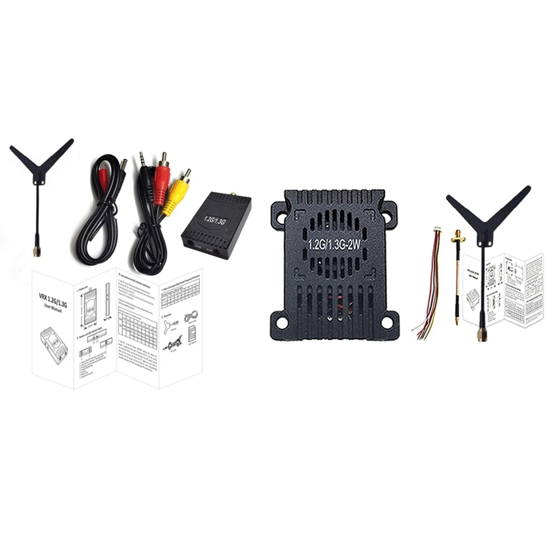 1.2/1.3G FPV VRX 1.2G/1.3G 2W VTX видеоприемник и передатчик для RC Racing Drone DIY часть A