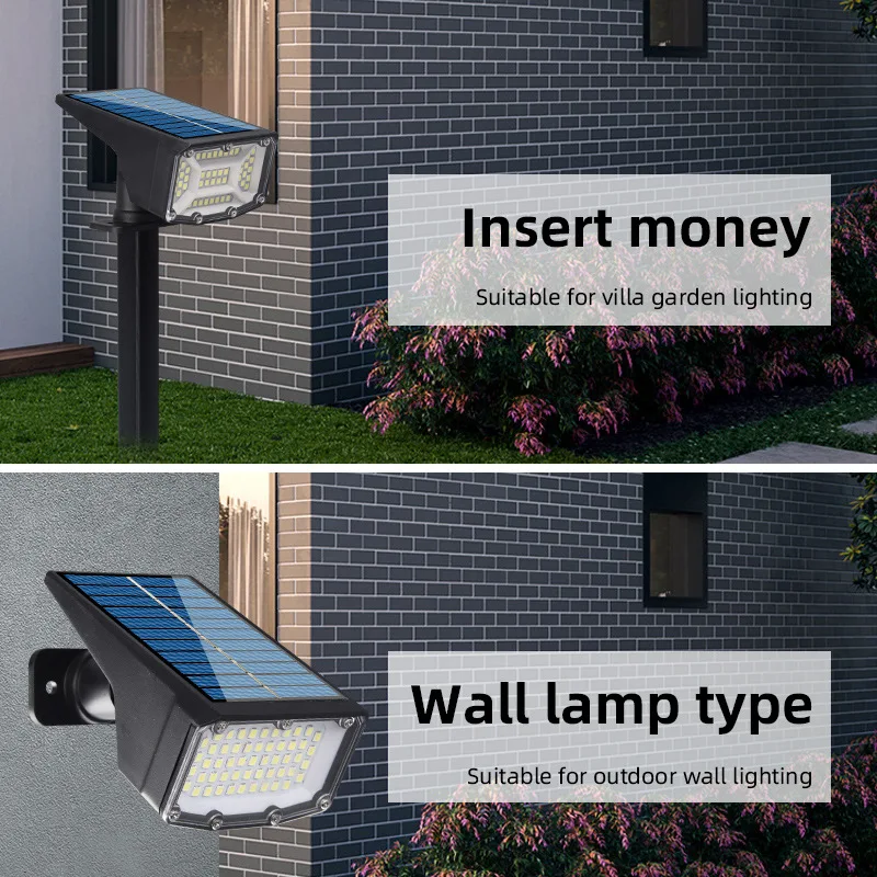 Outdoor Solar Light 50/53 LED Waterproof Spotlights Lawn Lamp Home Led Lights Garden Lantern Tree Lamp