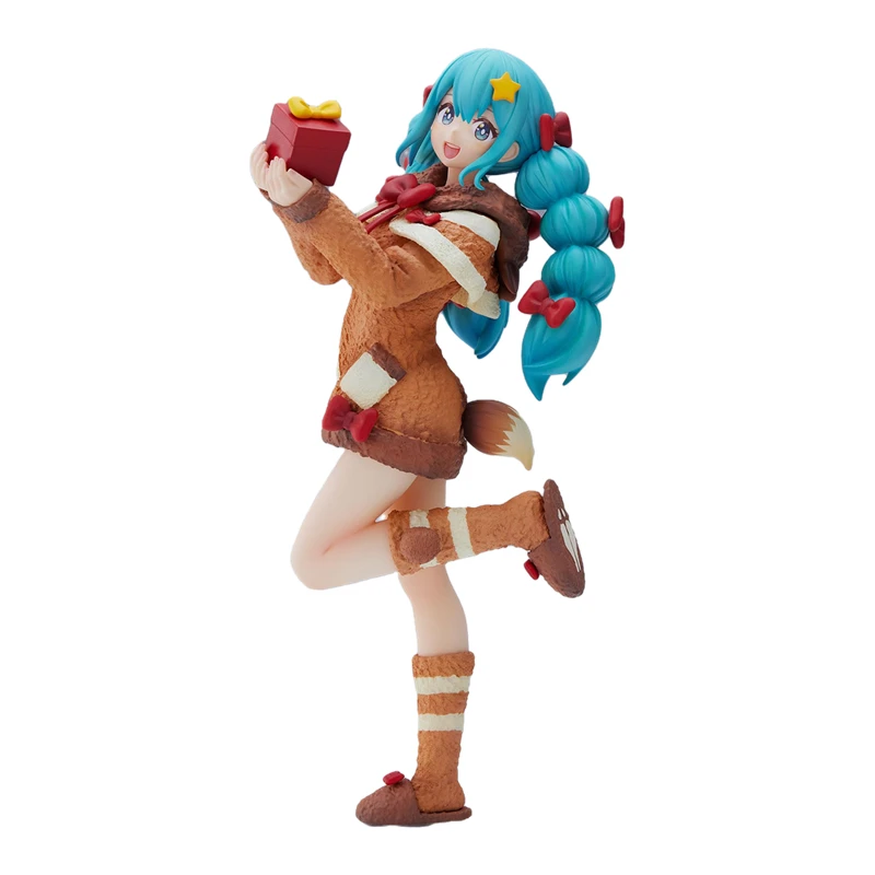 

Предварительная продажа Vocaloid Hatsune Miku Winter2022 Аниме фигурки модели настольные украшения экшн-Фигурки игрушки виртуальный певец аниме игрушка ...