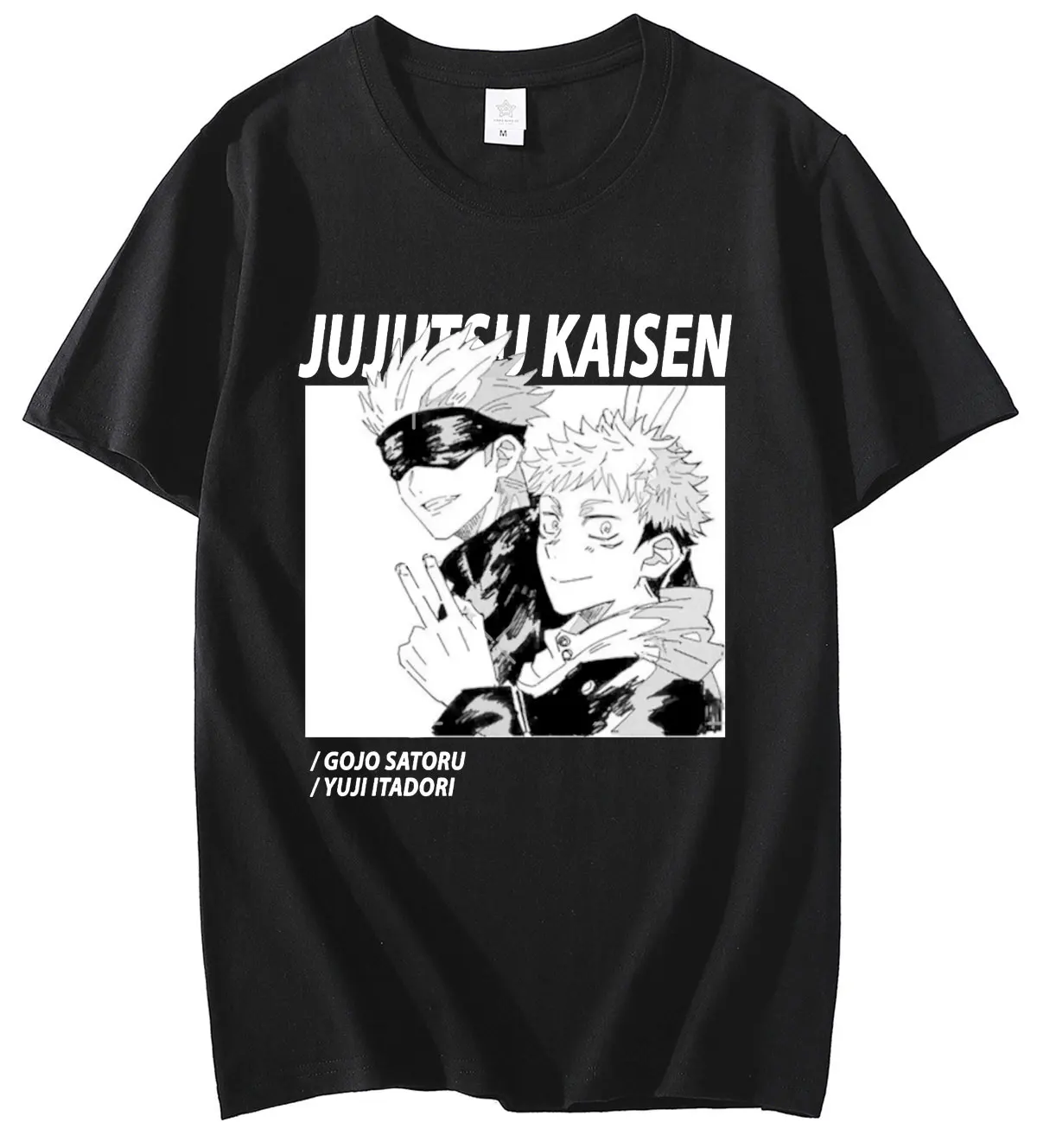 

Harajuku Japanese Style Anime Men's Tshirt Jujutsu Kaisen Yuji Itadori Printed Unisex Short Sleeve T Shirt Casual T-shirt Tops