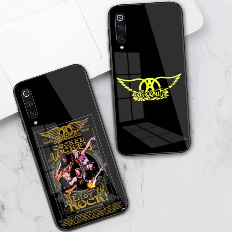 

Чехол для телефона Aerosmith Rock для Xiaomi 13, 12, 11T, 10, 9 Lite, Redmi Note 11, 10, 10S Pro, 9, 9A, 8 PC, стеклянный чехол, чехол