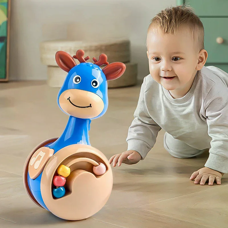 Фото Игрушки Roly для малышей от 6 до 12 месяцев, игрушки-попрыгуны для мальчиков и девочек — идеально подходят для обучения ползанию и раннего развития №1